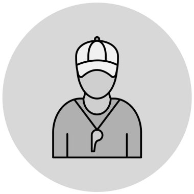 işçi vektör düz simgesi