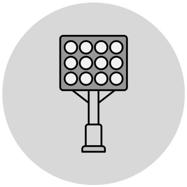 Moda tarzında izole edilmiş spor simgesi 