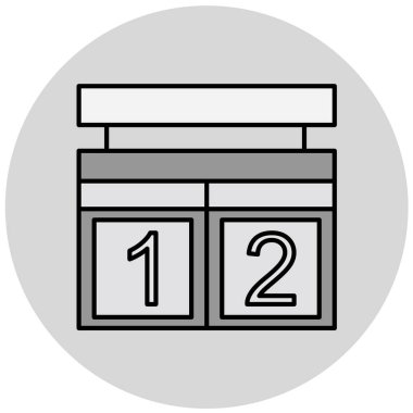 Moda tarzında izole edilmiş spor simgesi 