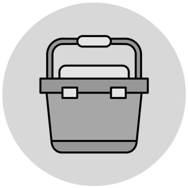 evrak çantası vektör simgesi modern basit tasarım