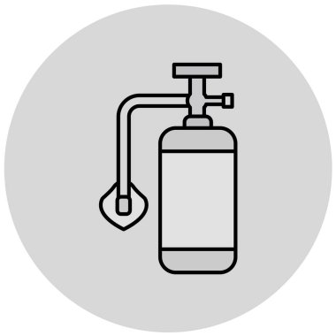 Modern taşıyıcı simgesinin vektör illüstrasyonu 