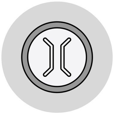 Yol işareti simgesinin vektör illüstrasyonu