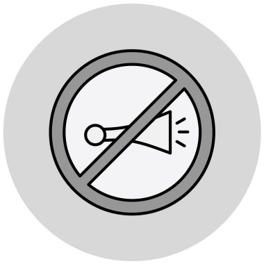 Yol işareti modern simgesinin vektör illüstrasyonu