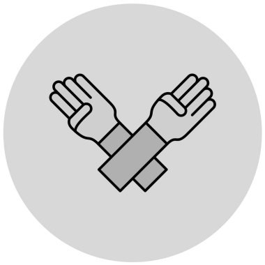 Modern spor simgesinin vektör illüstrasyonu