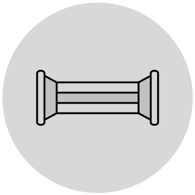 arhcitecture Eletn, web simgesi basit illüstrasyon