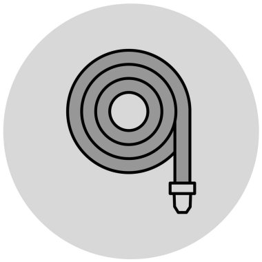 Hortum simge vektör çizim