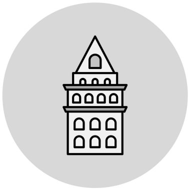 Yapı simgesinin vektör illüstrasyonu