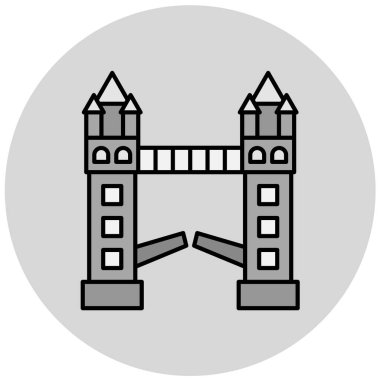 Yapı simgesinin vektör illüstrasyonu