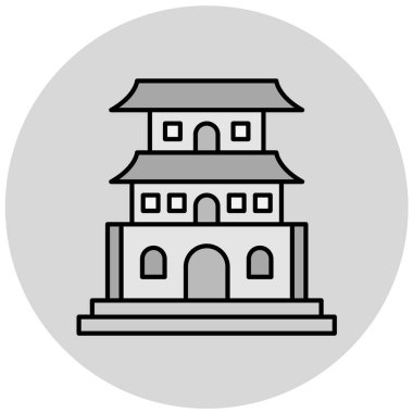 Yapı simgesinin vektör illüstrasyonu