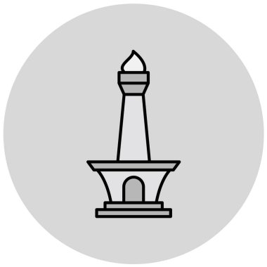 Yapı simgesinin vektör illüstrasyonu