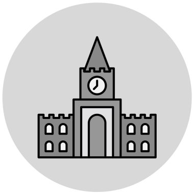 Yapı simgesinin vektör illüstrasyonu