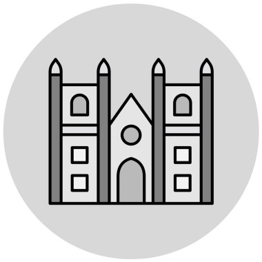 Yapı simgesinin vektör illüstrasyonu