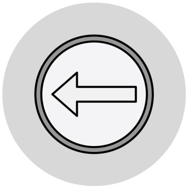 ok simgesi, vektör illüstrasyonu