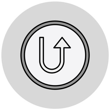 ok simgesi, vektör illüstrasyonu