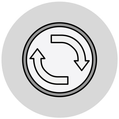 ok s simgesi, vektör illüstrasyonu