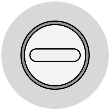 Modern simgenin vektör illüstrasyonu