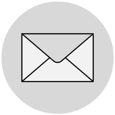 E- posta simgesi vektör illüstrasyonu