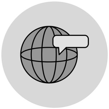 küresel ağ. Web simgesi