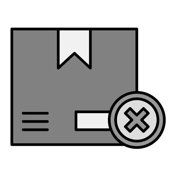 Parcel Icon Vector Illustration — ストックベクタ