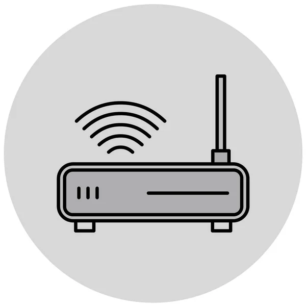 Router 아이콘 Vector Illustration — 스톡 벡터