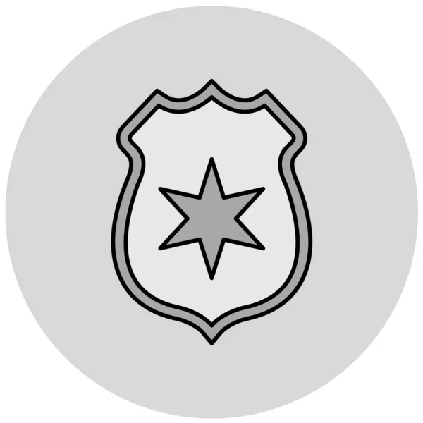 Shield Icon Vector Illustration — Stock Vector