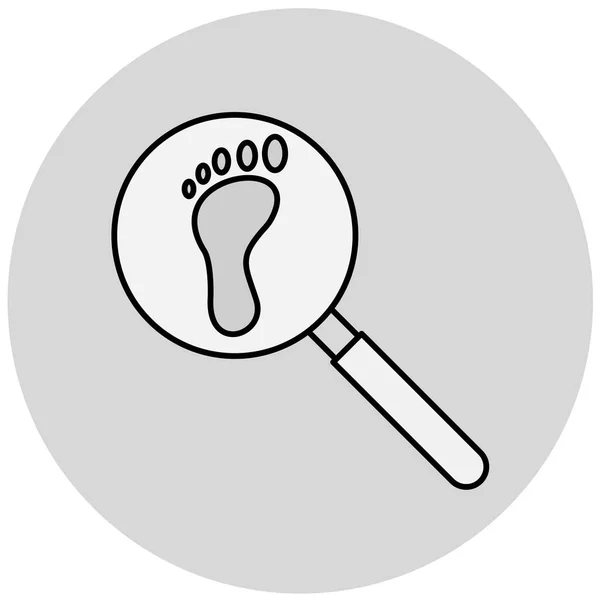 Magnifying Glass Icon Simple Illustration Search Vector Icons Web — Stock Vector