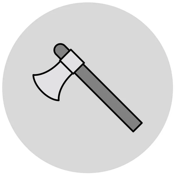 Axe Icon Vector Illustration — Stock Vector