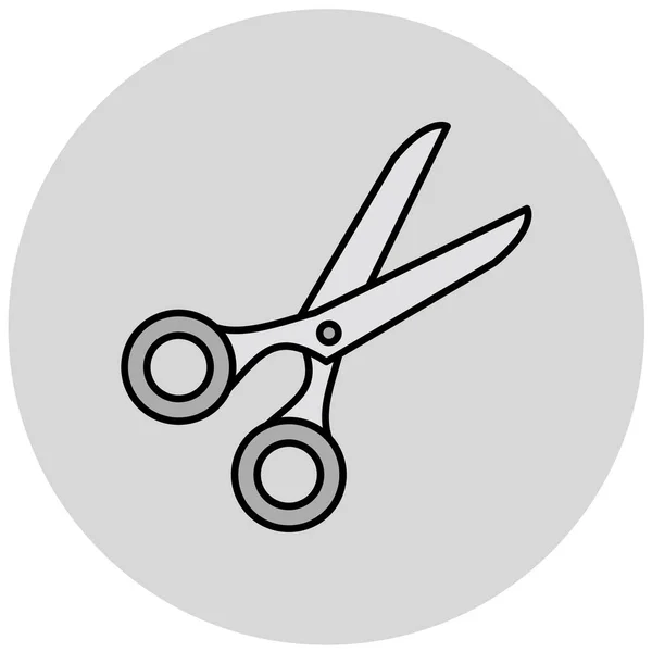 Scissors Icon Vector Illustration — Stock Vector