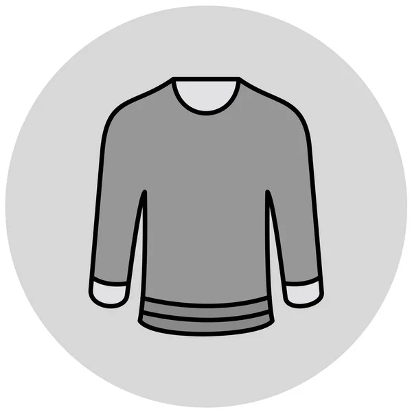 Icono Chaqueta Ilustración Vectorial — Vector de stock