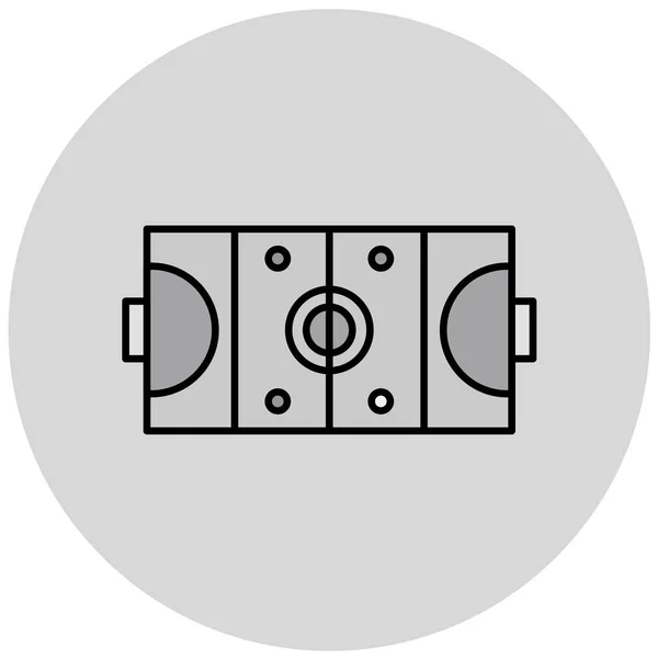 Soccer Stadium Simple Illustration — Stock Vector