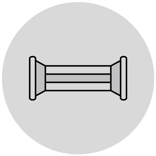 Arhcitecture Elemtn Icône Web Illustration Simple — Image vectorielle
