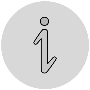 bilgi simgesi, vektör illüstrasyonu