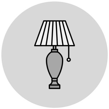 lamba ikonu vektör illüstrasyonu