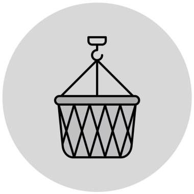 Sepet Simgesi vektör illüstrasyonu