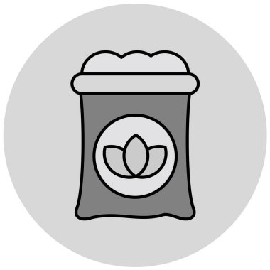 Gıda simgesinin vektör illüstrasyonu