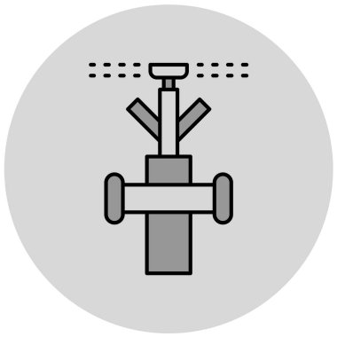 Modern simgenin vektör illüstrasyonu