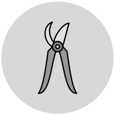 Bir araç simgesinin vektör illüstrasyonu