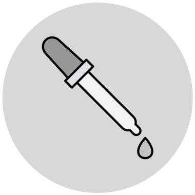 Bırakma simgesi. Vektör İllüstrasyonu