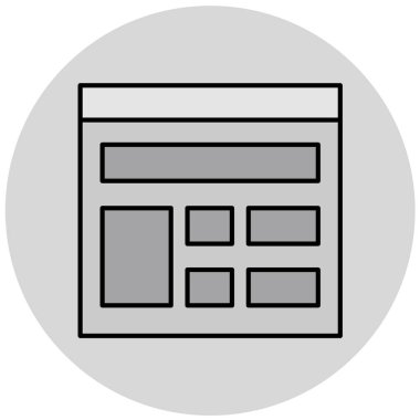 hesap makinesi simgesi, vektör illüstrasyonu