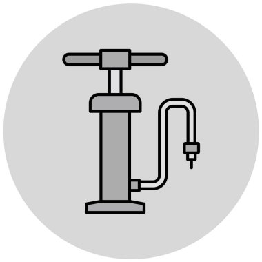 Modern otomatik simgenin vektör illüstrasyonu