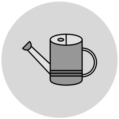 Bir sulama kutusunun vektör illüstrasyonu