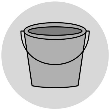 Kova kutsal kişilerin resmi, vektör çizim