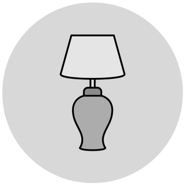 lamba ikonu vektör illüstrasyonu