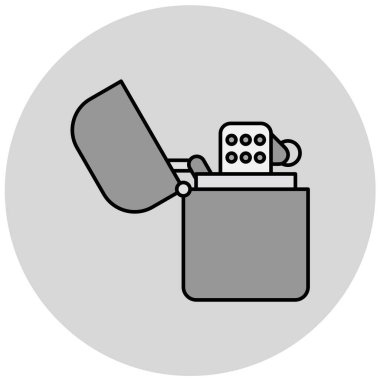 Modern b 'nin vektör illüstrasyonunda çakmak simgesi yok