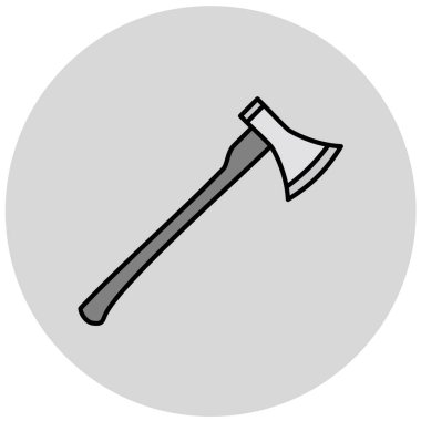 Balta simgesi vektör illüstrasyonu