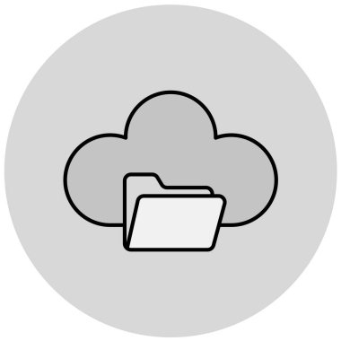 Bulut hesaplama. Web simgesi