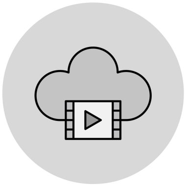 Bulut hesaplama. Web simgesi