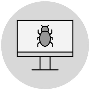 Projeniz için bilgisayar izleme simgesi