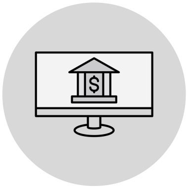 seo modern simgesinin vektör illüstrasyonu