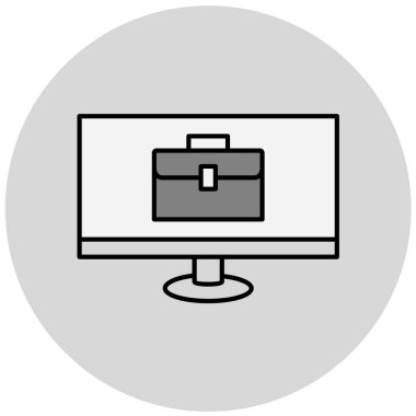 seo modern simgesinin vektör illüstrasyonu